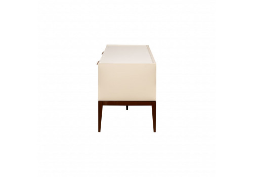 Тумба ТВ 2 ящика Анкона, Крем