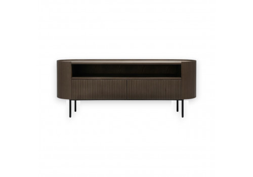 Тумба ТВ Барселона, Дуб патина с фрезеровкой