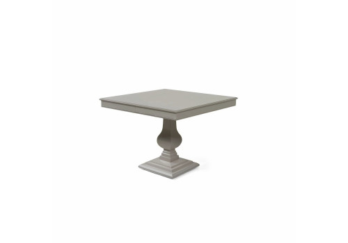 Стол квадратный раскладной, вставка 40 см, Бруклин, Серый