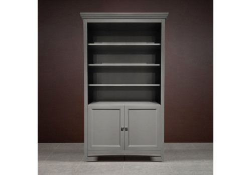 Стеллаж широкий Бруклин, Серый