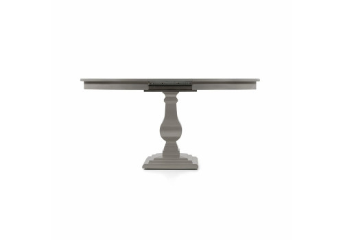 Стол квадратный раскладной, вставка 40 см, Бруклин, Серый