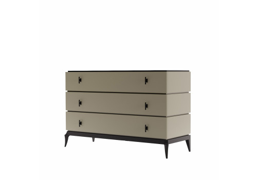 Комод Флоренция, Оливковый/Черный
