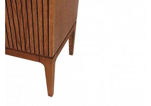 Тумба ТВ Лайн, Дуб Честерфилд с распашными фасадами