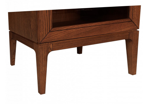 Витрина 1 дверная левая Лайн, Дуб Честерфилд