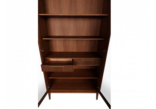 Витрина 2-х дверная Лайн, Дуб Честерфилд