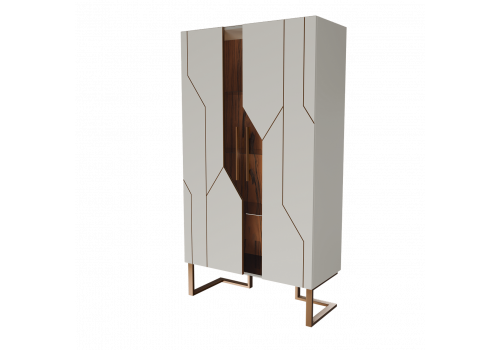 Витрина 2 ств Малевич, Бежевый