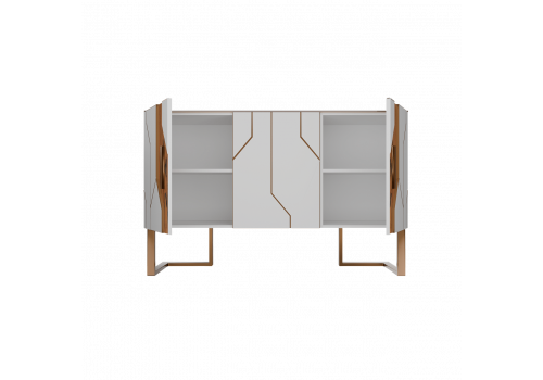 Комод 3 ств Малевич, Бежевый