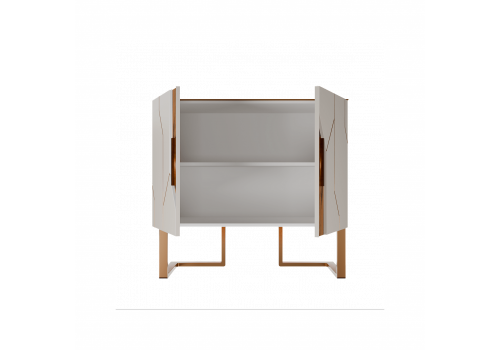 Комод 2 ств Малевич, Бежевый