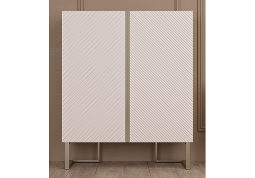 Комод высокий Моне Крем 2 ств