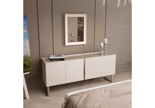 Комод Моне Крем 4 ств