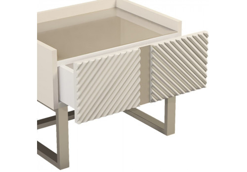 Тумба прикроватная Моне, Крем