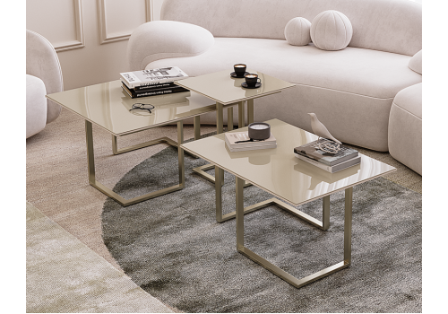 Стол журнальный Моне 1 Крем