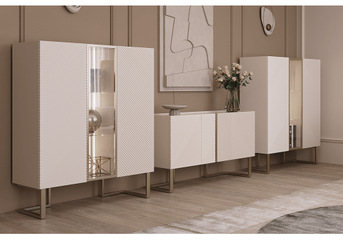 Комод Моне Крем 3 ств