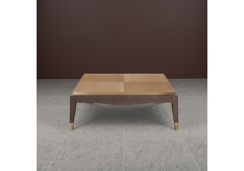 Столик журнальный квадратный Монте-Карло,  Дуб медовый/Дуб серокоричневый