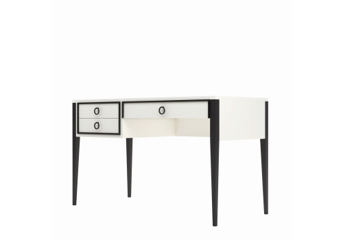 Стол письменный Ницца, Молочный