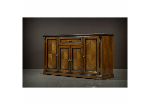 Комод 4х дверный Палермо Орех