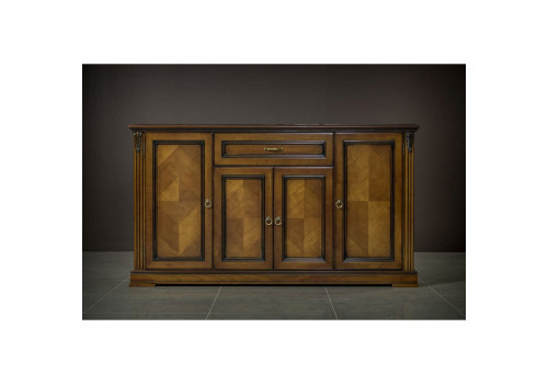 Комод 4х дверный Палермо Орех