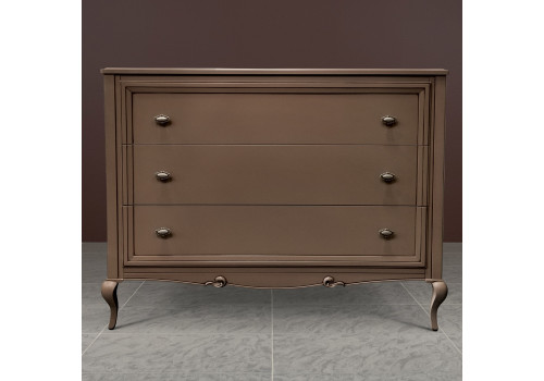 Комод Портофино, Кварц/Патина коричневая
