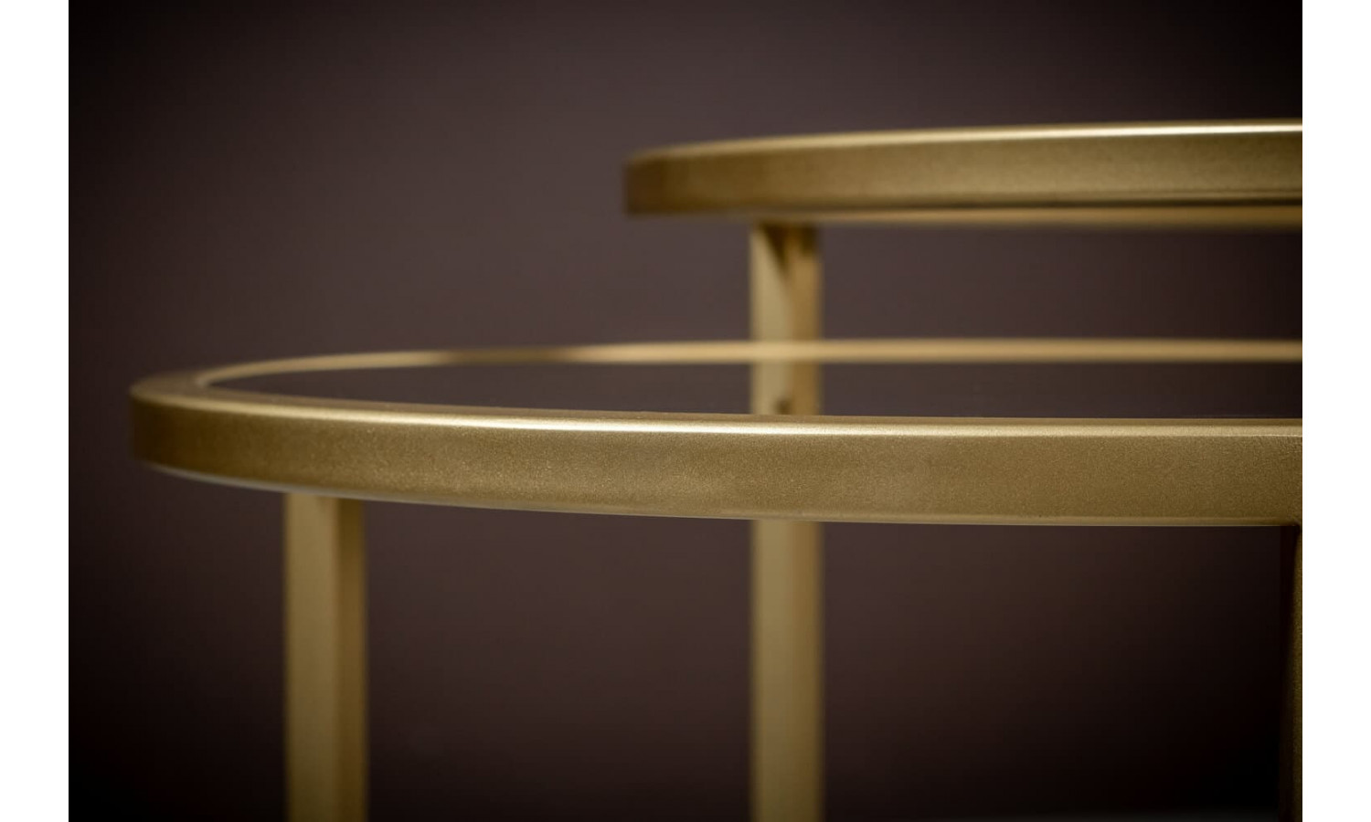 Столик Омега Латунь диаметр 400 мм
