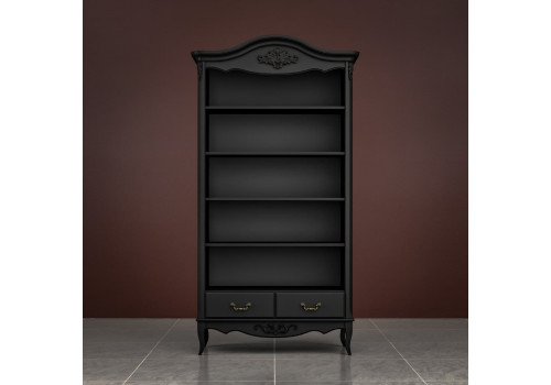 Стеллаж широкий Тиволи, Черный