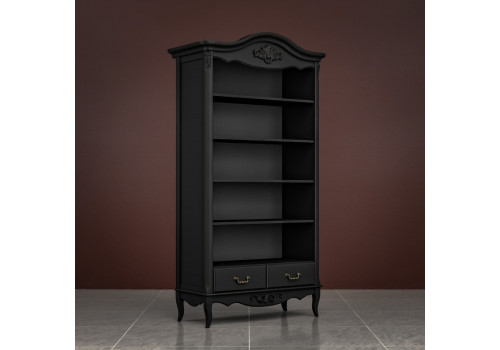 Стеллаж широкий Тиволи, Черный