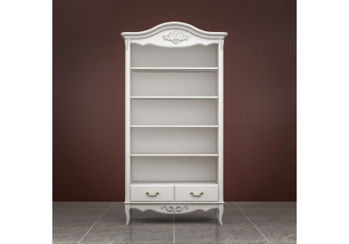 Стеллаж широкий Тиволи, Молочный