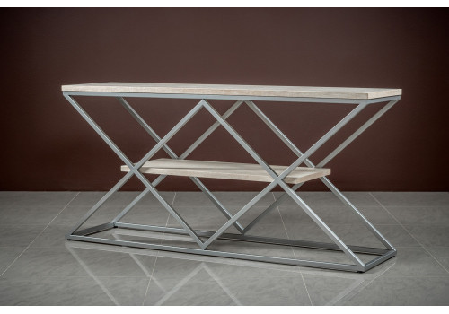 Консоль Гектор Серый/Выбеленный дуб