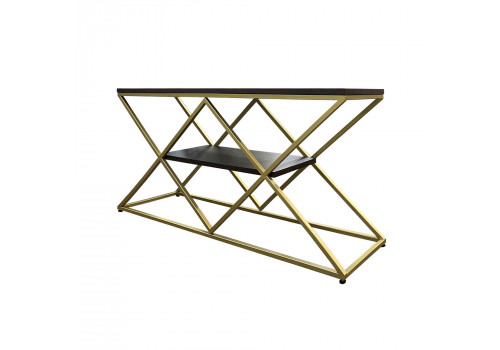 Консоль Гектор Черный/Дуб табакко