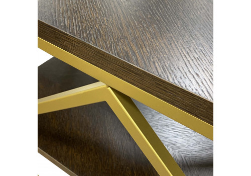 Консоль Гектор Черный/Дуб табакко