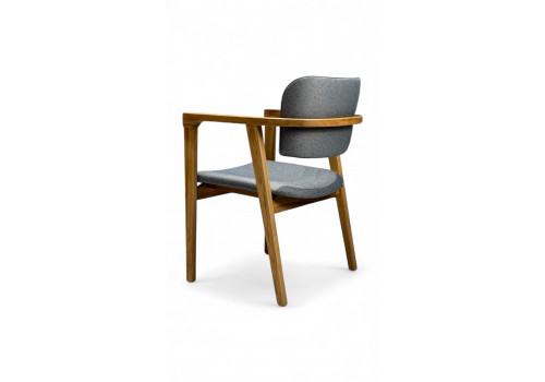 Стул мягкий Баросса серый