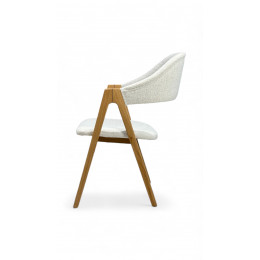 Стул мягкий Белфаст белый