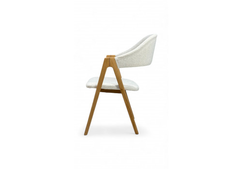 Стул мягкий Белфаст белый