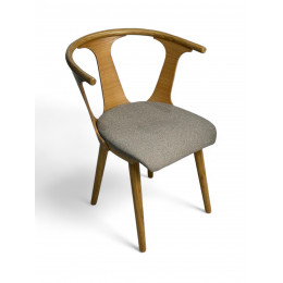 Стул мягкий Элиот серый