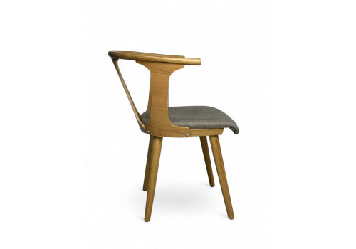 Стул мягкий Элиот серый