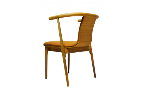 Стул мягкий Рига оранжевый