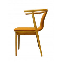 Стул мягкий Рига оранжевый