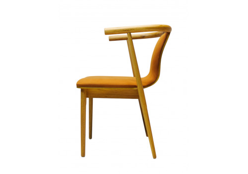 Стул мягкий Рига оранжевый