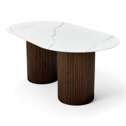 Стол обеденный Рига овальный