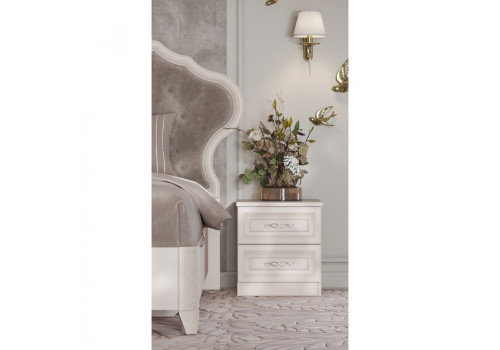 Спальня Адель бежевый 4-ств 1,6м с комодом