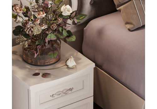 Тумба Адель бежевый прикроватная