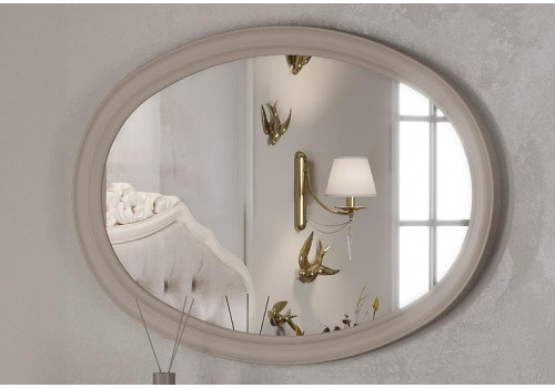 Зеркало Адель бежевый для комода