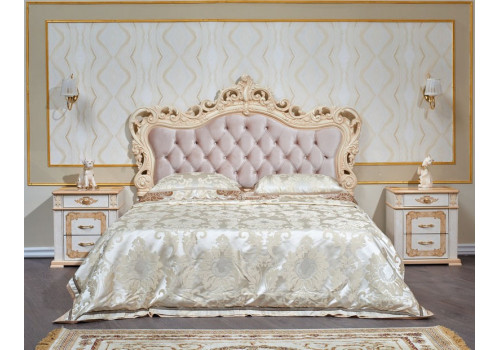 Кровать Аделаида светлый ясень 160х200