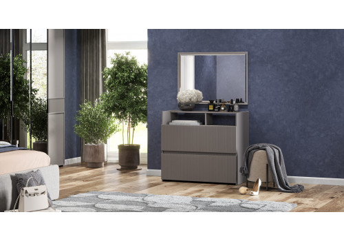 Комод Афина серый