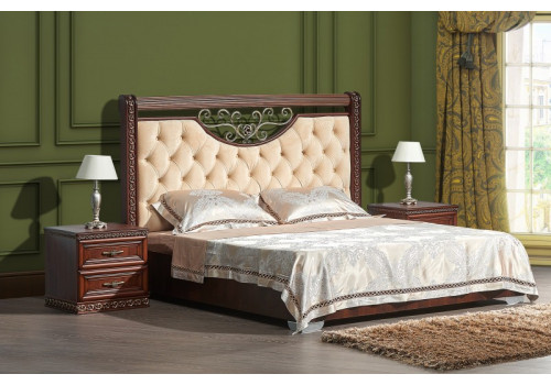 Спальня Берта фарина орех 4-ств 1,6м с туалетным столом