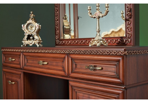 Спальня Берта фарина орех 5-ств 1,8м с туалетным столом