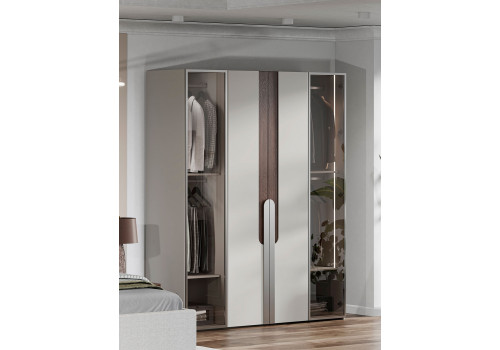 Шкаф Диана Венге серый кашемир 4-ств