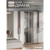 Шкаф Диана Венге серый кашемир 6-ств