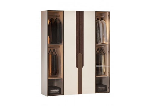 Шкаф Диана Венге крем 4-ств