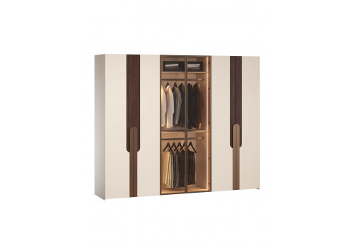 Шкаф Диана Венге крем 6-ств