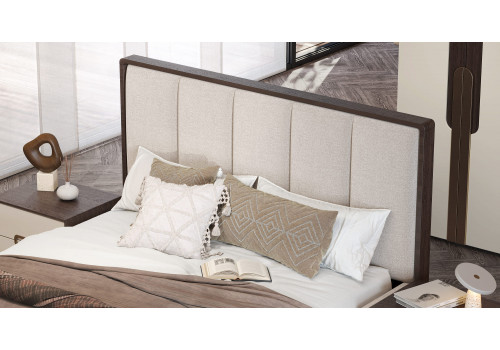 Спальня Диана Венге крем 4-ств 1,6м с комодом